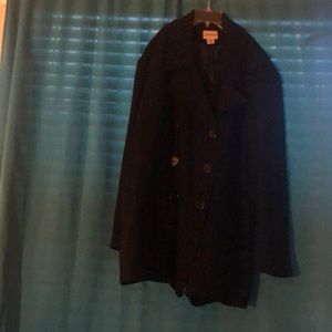 Black Pea Coat